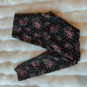 No Boundaries Flower Print Leggings